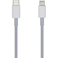 Miniatyrbild 1 av 2: AISENS A102-0442 USB 2.0 USB-C till LIGHTNING PD 2A-kabel, LIGHTNING/M-USB-C/M, vit, 1,0 m