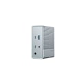 Miniatyrbild 3 av 3: USB-C-docka - HYPER - HDG212B - 100W strömförsörjning - USB 3.2 Gen 2 - Silver