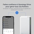 Miniatyrbild 4 av 6: NAS-server - SYNOLOGY - DS223J - 2 fack - SATA 6 Gb/s - RAID 1 - 1 GB RAM