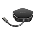 Miniatyrbild 2 av 3: USB-C-hubb - D-Link - DUB-M420 - 4-i-1 - HDMI 4K - Laddning 60W - 4 portar