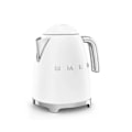 Miniatyrbild 2 av 4: SMEG Vattenkokare - 50-talsdesign - Matt vit - 1,7L - 2400W - Anti-kalk Matt vit