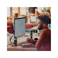 Miniatyrbild 4 av 6: Poly Voyager Focus 2 Microsoft Teams certifierade USB C-headset + USB-C/A-adapter - Microsoft Teams-certifiering - Google Assistant