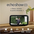 Miniatyrbild 1 av 2: Echo Show 5 (3:e generationen) | Kompakt ansluten pekskärm med svart