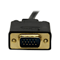 Miniatyrbild 1 av 3: Mini DisplayPort™ till VGA-adapter - STARTECH - 1,8 m - Svart