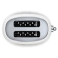Miniatyrbild 4 av 4: Smeg Brödrost 2 fack 950w vit - tsf01wheu Vit