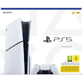 Miniatyrbild 6 av 6: PlayStation 5-konsol - Standard Edition (Slim Model) vit svart