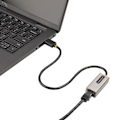 Miniatyrbild 2 av 4: StarTech USB 3.0 till 10/100/1000 Gigabit Ethernet-adapter - RJ45 till USB-kabel - 30 cm USB RJ45-sladd