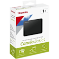 Miniatyrbild 4 av 4: TOSHIBA - Extern hårddisk - Canvio grunderna - 1 TB - USB 3.0 (HDTB410EK3AA)