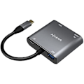 Miniatyrbild 2 av 2: AISENS USB Type-C Adapter A109-0626 HDMI HEMBRA VGA HEMBRA USB Type-C Macho USB HEMBRA USB Type-C HEMBRA