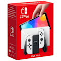 Miniatyrbild 1 av 6: Nintendo Switch-konsol - OLED-modell • Vit