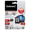 Miniatyrbild 2 av 2: INTENSO 3423490 UHS-minneskort - 64 GB - MicroSDXC - UHS Class 1 / Class10