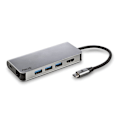 Miniatyrbild 3 av 5: NGS WONDER DOCK 8: 8-i-1 USB-C dockningsstation med WIN/MAC-HDMI-SD/TF-LAN - 60W PD-laddning - 3 X USB3.0. ALUMINIUM. plug-and-play