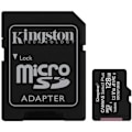 Miniatyrbild 1 av 3: KINGSTON Canvas Select Plus SDCS2 128GB minneskort - Klass 10 A1 100MB/s+ Adapter ingår