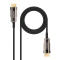Miniatyrbild 1 av 2: HDMI V2.0 AOC-kabel - NATEC - nanofil 2015-10-15 - 15m - 4K 60Hz - HDR - Svart Svart