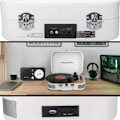 Miniatyrbild 4 av 4: Plattenspielare - Muse - MT-201 - Bluetooth - 2 Högtalare - Transportväska