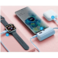 Miniatyrbild 2 av 3: Vention Strömförsörjning med LED-skärm 4800mAh (USB-C Lightning USB-C) 22,5W Rosa Fällbar Typ USB-C