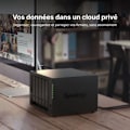 Miniatyrbild 5 av 6: 5-fack expanderbar NAS-server - SYNOLOGY - DS1522+ - AMD Ryzen R1600 - 8 GB DDR4 - RAID 1