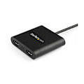 Miniatyrbild 1 av 4: StarTech.com USB till Dual HDMI - 4K - USB till HDMI Adapter - Externt grafikkort - USB 3.0 till HDMI (USB32HD2)