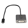 Miniatyrbild 2 av 3: Startech CDP2DVIEC USB C till DVI Adapter Svart