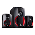 Miniatyrbild 2 av 4: Högtalarsystem - Hiditec - H400 - 40-20000 Hz - USB - Svart