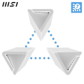 Miniatyrbild 3 av 3: Mesh-nätverkssystem - MSI - Roamii BE Lite - WiFi 7 - Dual-Band - 3600 Mbps - Full täckning