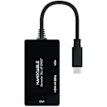 Miniatyrbild 2 av 2: Nanokabel 10.16.4301-ALL - USB-C till HDMI/DVI/VGA-omvandlare, 20 cm, svart