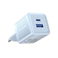 Miniatyrbild 2 av 6: GaN-laddare, Typ-C, USB, PD30W, dubbel snabbladdning - Vention (FEQL0-EU) - Blå