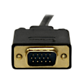 Miniatyrbild 1 av 4: DisplayPort till VGA-adapter - STARTECH.COM - 1,8 m - Upplösning 1920x1200 - Svart