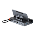 Miniatyrbild 3 av 6: Dockningsstation 5 Gbit/s, 4K vid 60 Hz, PD100W, Ethernet - Serie Baseus GamerX (B00052900811-00) - Svart