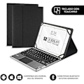 Miniatyrbild 2 av 2: SUBBLIM FUNDA Con TECLADO KEYTAB Pro Bluetooth POUCHPAD Svart Para Tablet 10,1'/25,6CM BATERÍA 420MAH COMP. Windows/Android/iOS/
