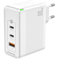 Miniatyrbild 2 av 2: AISENS GAN Laddare 100W 2XUSB-C PD3 0 QC4 0 QC5 0 1XUSB-A QC3 0 Vit Vit