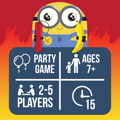Pikkukuva 2 / 7: Exploding Minions -korttipeli, Exploding Kittens -peliyhtiöltä - Korttipeli aikuisille, teineille ja lapsille - Hauskoja perhepelejä - Venäläinen ruletti -korttipeli
