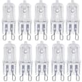 G9 Halogenlampa 20W 230V Varmvit 2700K, 10-pack