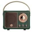 [LCS] Bästsäljande retro Bluetooth-högtalare, med klassisk stil, stor volym, trådlös Bluetooth 5.0-anslutning, stöder TF-kort green
