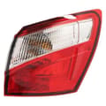 Vanntett LED baklys for Nissan Qashqai 2010-2014 - Støtsikker - Utvendig montering - Høy lysstyrke 12V - BR00A