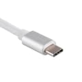 Miniatyrbilde 4 av 4: USB 3.1 Type-C til VGA Videoadapter Konverteringskabel Hannkontakt Sølv