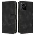 Dream Triangle skinntelefonveske med lang snor for HMD Pulse Pro Black