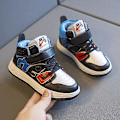Miniatyrbild 3 av 5: Barn Sneakers Andas Pojkar Flickor Skateboard Skor Löparskor Abc-1 Black 35