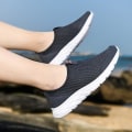 Miniatyrbild 4 av 5: Vulcanize Skor Herr Sneakers Andas Herr Casual Halkfria Loafers för män 2G2036 Blue 46