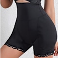 Miniatyrbild 3 av 5: Butt Lifter Control Trosor Body Shaper Fake Pad Foam Vadderad Hip Enhancer Kalsonger Shapewear Damkläder Timglas Body,svart M