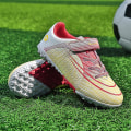 Miniatyrbild 3 av 5: Fotbollsskor för pojkar Halkfria fotbollsskor Klossar Gräs Fotbollssneakers Yj6192 Yellow 30