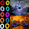 Miniatyrbild 4 av 5: Flexibel El Wire Neon Light 3 Meter För Dansfest Bildekor Med Controller