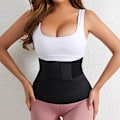 Miniatyrbild 5 av 5: Waist trainer Shaperwear Bälte Elastiskt Kvinnor Slimming Mage Wrap Resistance Bands Cincher Body Shaper Fajas Control Strap 3/4/5m,10cm Uppgradering 2m