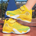 Miniatyrbild 2 av 4: Barn Basketskor Andas Sneakers Pojkar Flickor Sportskor Yj2517 Yellow 39