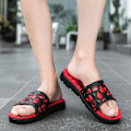 Miniatyrbild 5 av 5: Herrskor Massagesula Mjuk Mjuk utomhustofflor Fr260-1 Red 41
