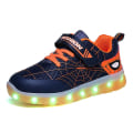 Miniatyrbild 1 av 5: Barnsneakers Led Flash Skor Mode löparskor 807 DarkBlue 31
