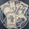 Miniatyrbild 5 av 5: The New Tarot Collection Cards Klassiska brädspel Fantasifulla Oracle Divination Desk-spel med pdf-guidebok78st Tt95