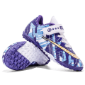 Miniatyrbild 3 av 5: Pojke Fotbollsskor Vuxen Fotbollsskor Grästräning Sport Skor Sneakers 3B2302 Purple 39