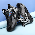 Miniatyrbild 4 av 5: Basketskor för män Mode Dam Sneakers Andas Sportskor 3Ad81 Black 41
