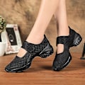 Miniatyrbild 3 av 4: Damskor Andas Slip-On Dansskor Halkfria löparskor 2G2125 Black 39